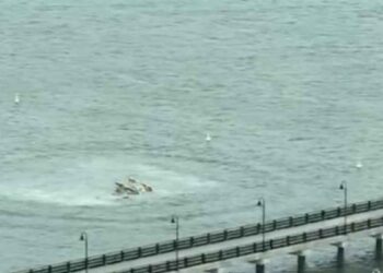 helicóptero Río Hudson