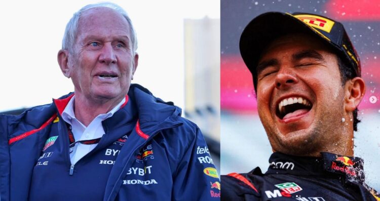 Siguen las indirectas de Helmut Marko a Checo Pérez