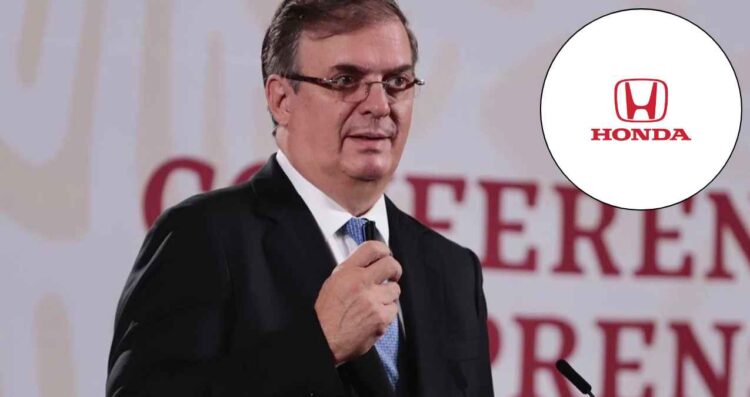 Honda no moverá su producción de México, afirma el Secretario de Economía, Marcelo Ebrard