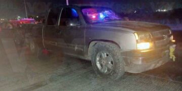 Imprudencia al volante causa choque por alcance en Nuevo Laredo, Tamaulipas