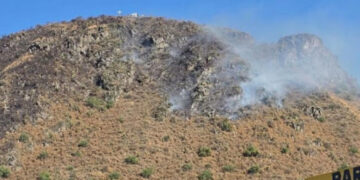 Incendio de pastizal moviliza a cuerpos de emergencia en Iztapalapa