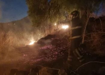 Incendio en Tláhuac provoca caos vial; arde terreno con pasto seco en Santa Catarina