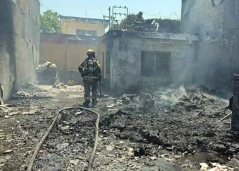 incendio casa deshabitada Monterrey