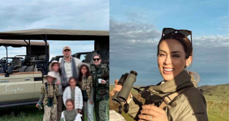 Jacky Bracamontes comparte su emocionante viaje en globo con toda la familia