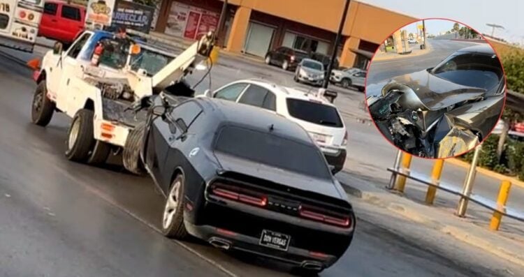Conductor pierde el control y se estrella contra muro en Matamoros, Tamaulipas
