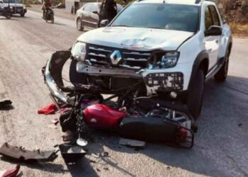 joven motociclista El Mante