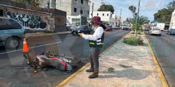 Joven muere motocicleta Madero
