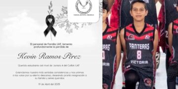 Jovencito fallece al ser atropellado por un camión de paquetería en Ciudad Victoria, Tamaulipas