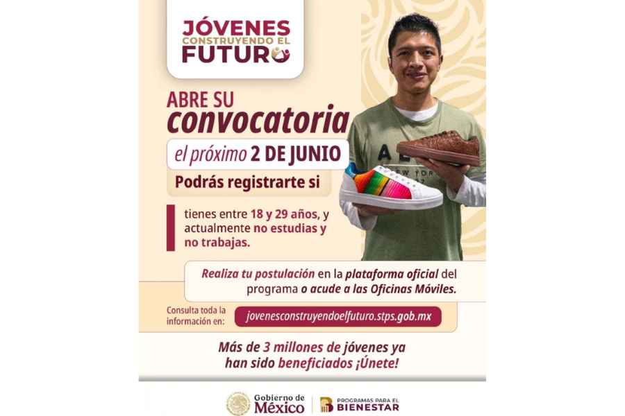 Jóvenes Construyendo Futuro registro