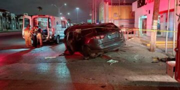 Jueves Santo termina en tragedia por choque en Nuevo Laredo, Tamaulipas
