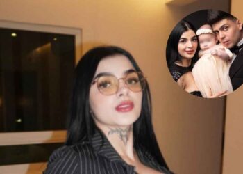 Karely Ruiz presenta hija
