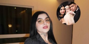 Karely Ruiz presenta hija