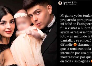 Karely Ruiz revela por qué mostró antes de tiempo el rostro de su hija