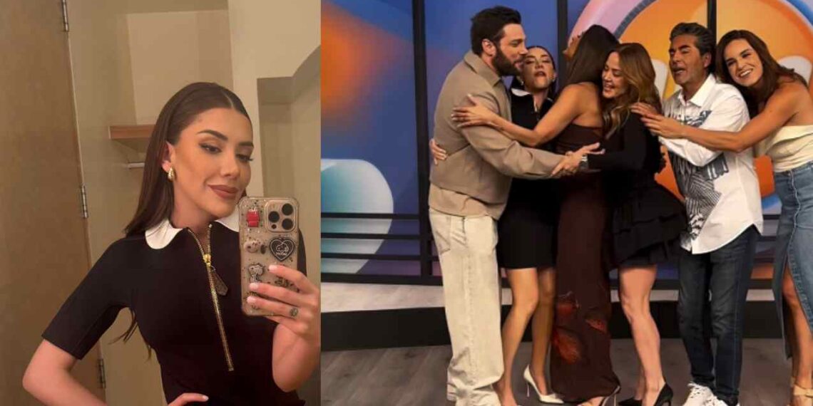 Karime Pindter cumple su sueño y debuta como conductora en el programa Hoy