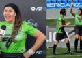 Karla Sofía Gascón participa como futbolista ¿Cómo le fue?