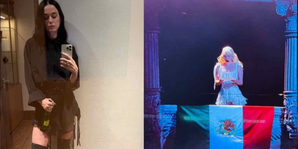 Katy Perry sorprende al asistir al show de Lady Gaga en México
