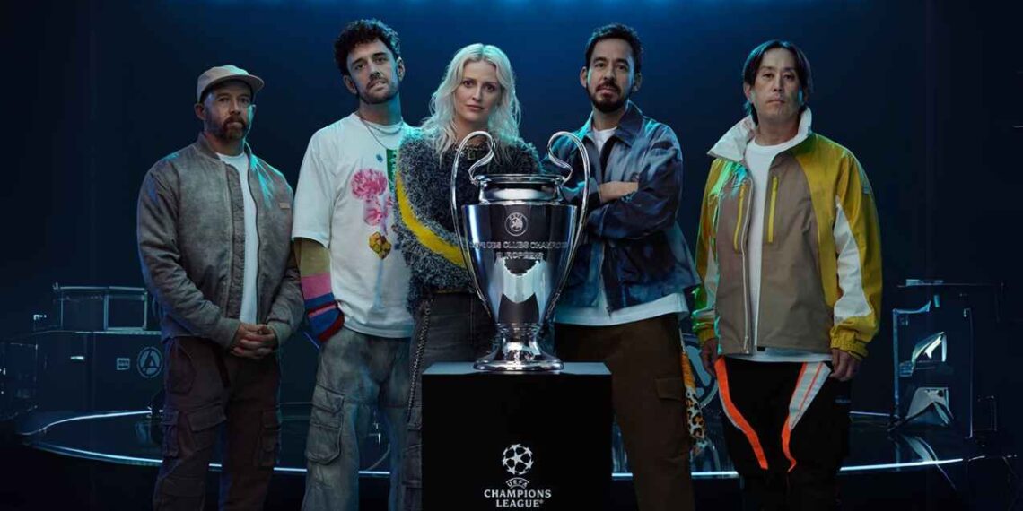 Linkin Park brillará en la Final de la Liga de Campeones 2025