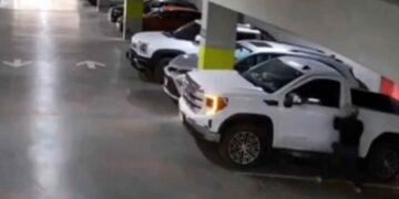 Ladrón robar camioneta Monterrey