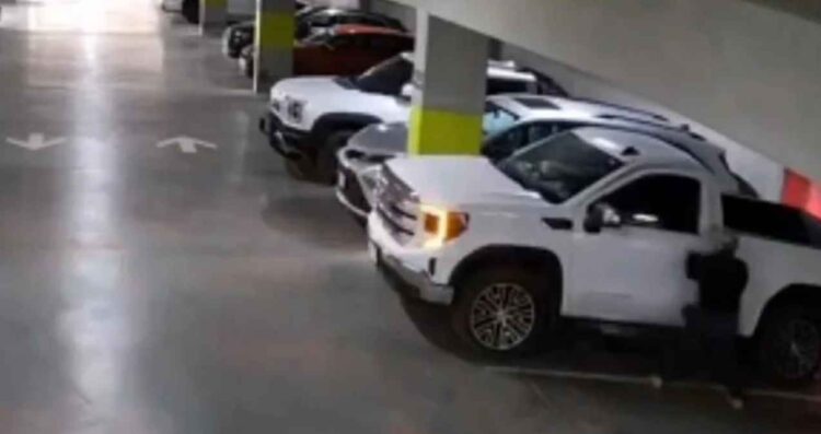 Ladrón robar camioneta Monterrey