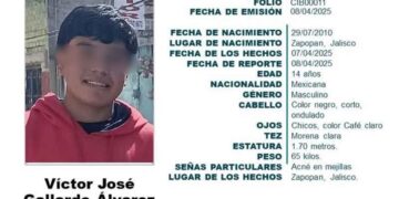 Localizan joven desaparecido Zapopan