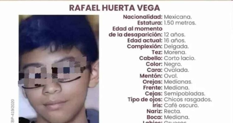 Localizan restos de Rafael, niño desaparecido desde 2020 en Puebla