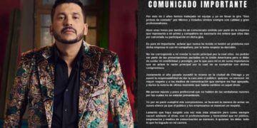 Luis Ángel “El flaco” hace importante comunicado