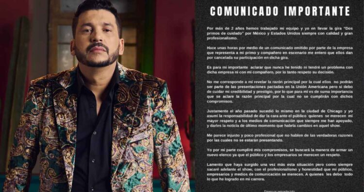 Luis Ángel “El flaco” hace importante comunicado