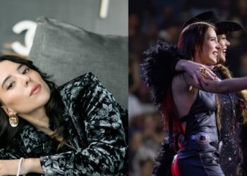 Majo Aguilar y Yuridia dejan atrás la polémica con dueto en la Plaza México