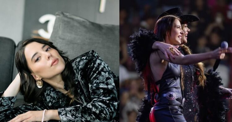 Majo Aguilar y Yuridia dejan atrás la polémica con dueto en la Plaza México