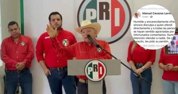 Manuel Cavazos Lerma ofrece disculpas tras comentarios a la hermana de Cuauhtémoc Blanco