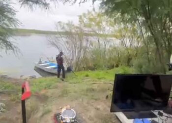 Masculino cae de lancha mientras pescaba en Vallecillo, Nuevo León; autoridades inician las labores de búsqueda