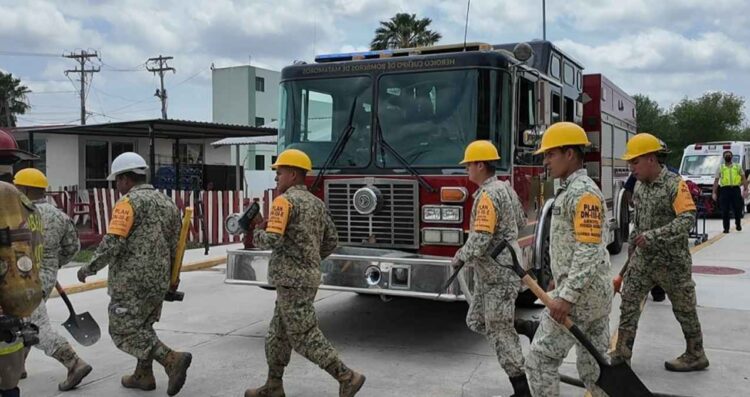 Matamoros se suma al Simulacro Nacional 2025 con apoyo de Sedena y PC