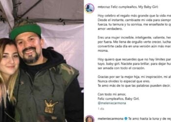 Melenie Carmona responde a las felicitaciones de Cruz Martínez 