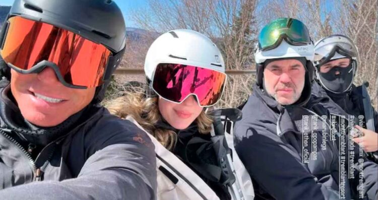 Mía Rubín y Tarik Othon disfrutan de sus vacaciones con sus papás en Canadá