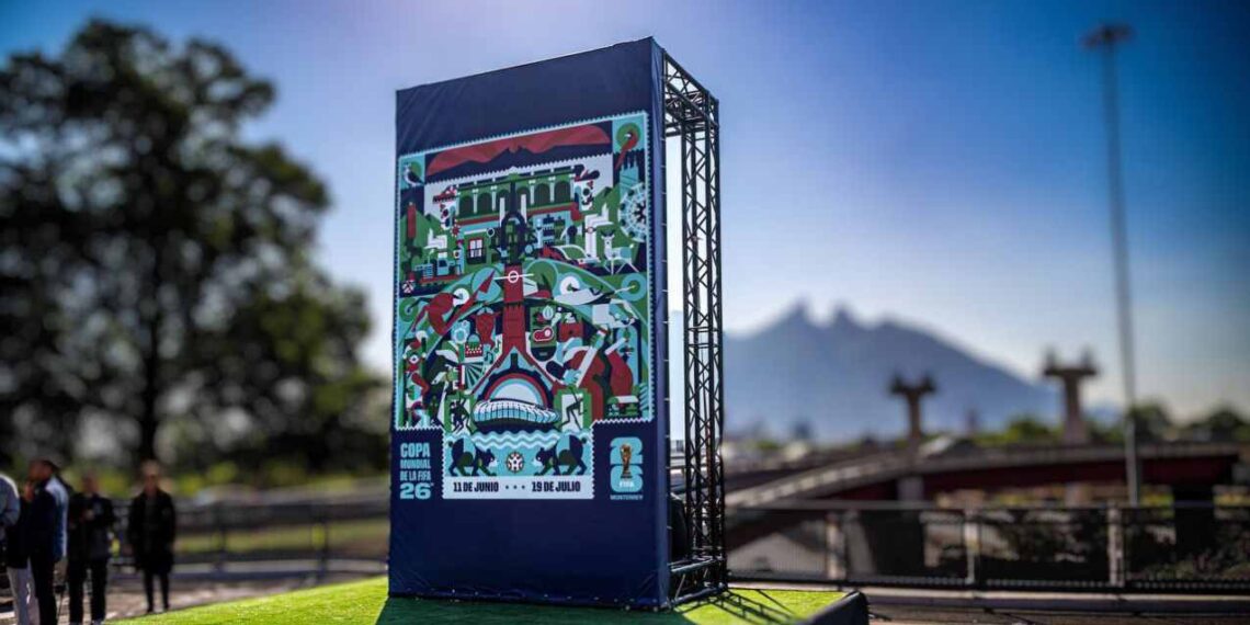 Así fue la inauguración del póster del Mundial 2026 en Monterrey