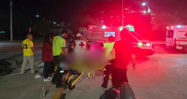 Motociclista herido Montemorelos (1)