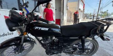 Motociclista herido chocar Matamoros