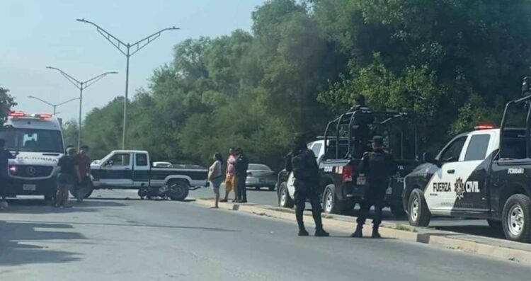 Motociclista herido choque Linares