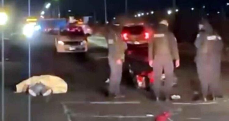 Motociclista muere derrapar Neza