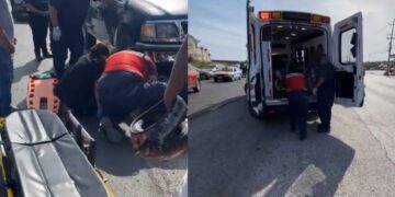 Motociclista resulta herido tras choque en Reynosa, Tamaulipas