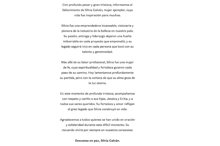Muere Silvia Galván (1)