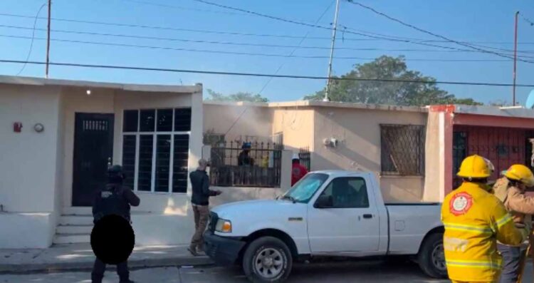 Muere abuelita tras incendio en su casa en El Mante, Tamaulipas