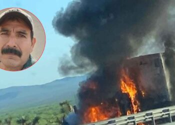 Muere operador tráiler Salinas Victoria