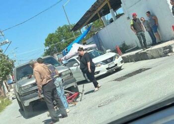 ciclista atropellado General Terán