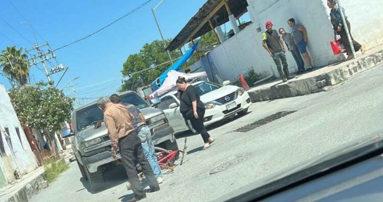 ciclista atropellado General Terán