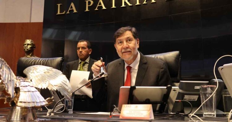 Noroña impugnará INE elección judicial
