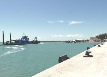 Obras en Puerto Matamoros