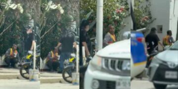 Gringo corrió a albañil de banqueta en Mazatlán ¿Hubo protesta? 