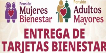 Pensión Mujeres Bienestar recoger tarjeta