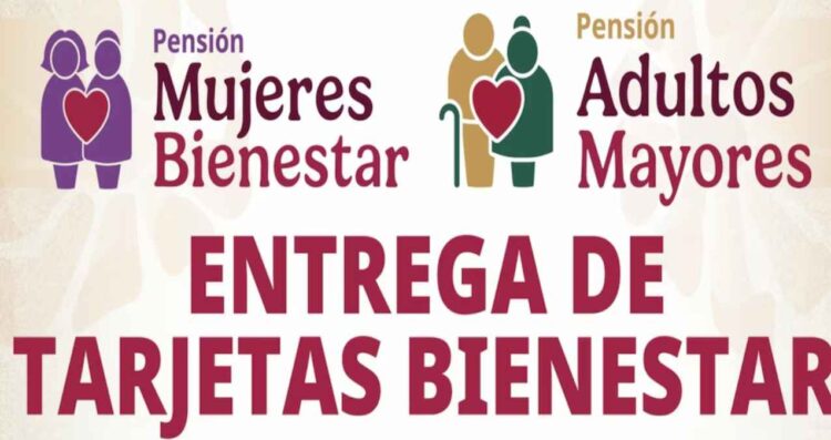 Pensión Mujeres Bienestar recoger tarjeta
